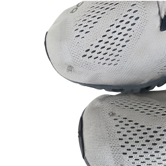 On Cloud X Mens 12 Running Shoes Gray Glacier Black Training Gym Lightweight - Picture 6 of 15